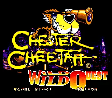 Chester Cheetah - Wild Wild Quest (USA) screen shot title